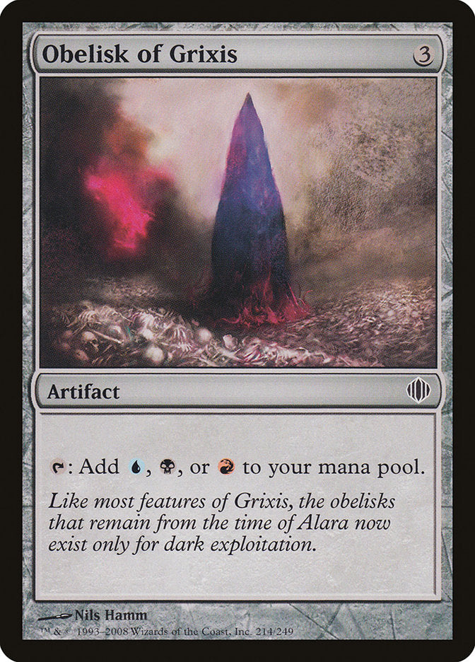 Obelisk of Grixis [Shards of Alara] | Local Legends