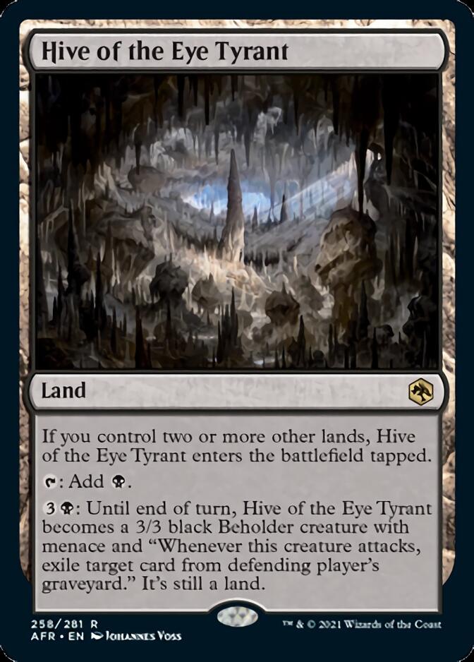 Hive of the Eye Tyrant [Dungeons & Dragons: Adventures in the Forgotten Realms] | Local Legends