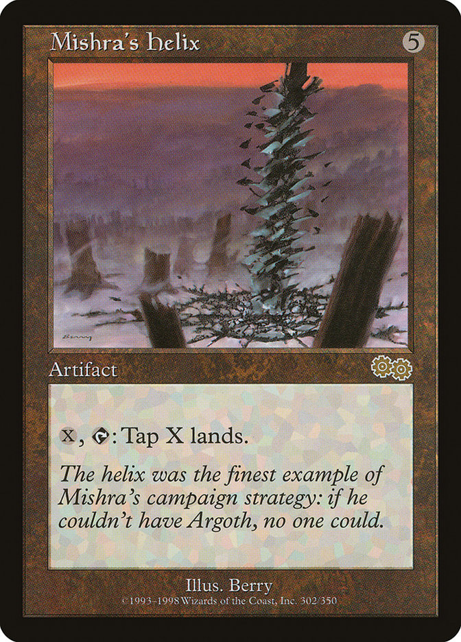 Mishra's Helix [Urza's Saga] | Local Legends