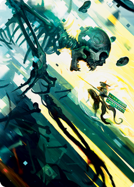 Repel the Vile Art Card [Kamigawa: Neon Dynasty Art Series] | Local Legends