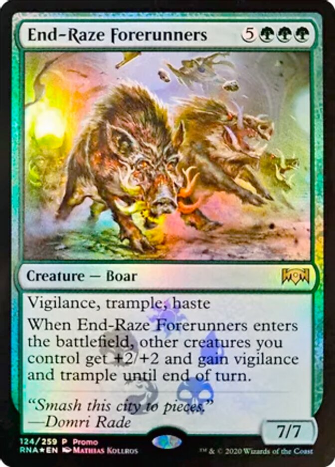 End-Raze Forerunners [Ravnica Allegiance Promos] | Golgari Games