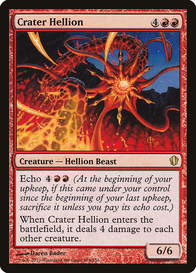 Crater Hellion [Commander 2013] | Golgari Games