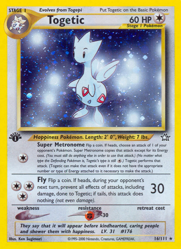 Togetic (16/111) [Neo Genesis 1st Edition] | Golgari Games