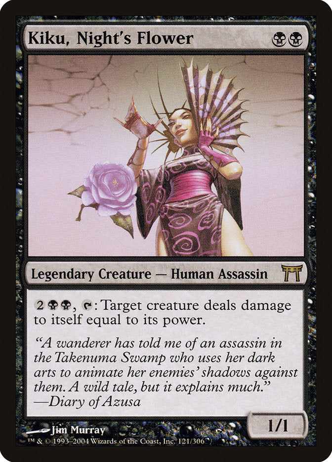 Kiku, Night's Flower [Champions of Kamigawa] | Local Legends