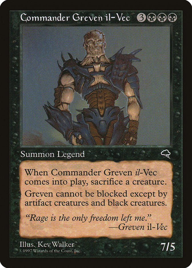 Commander Greven il-Vec [Tempest] | Golgari Games