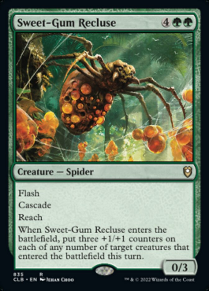 Sweet-Gum Recluse [Commander Legends: Battle for Baldur's Gate] | Golgari Games