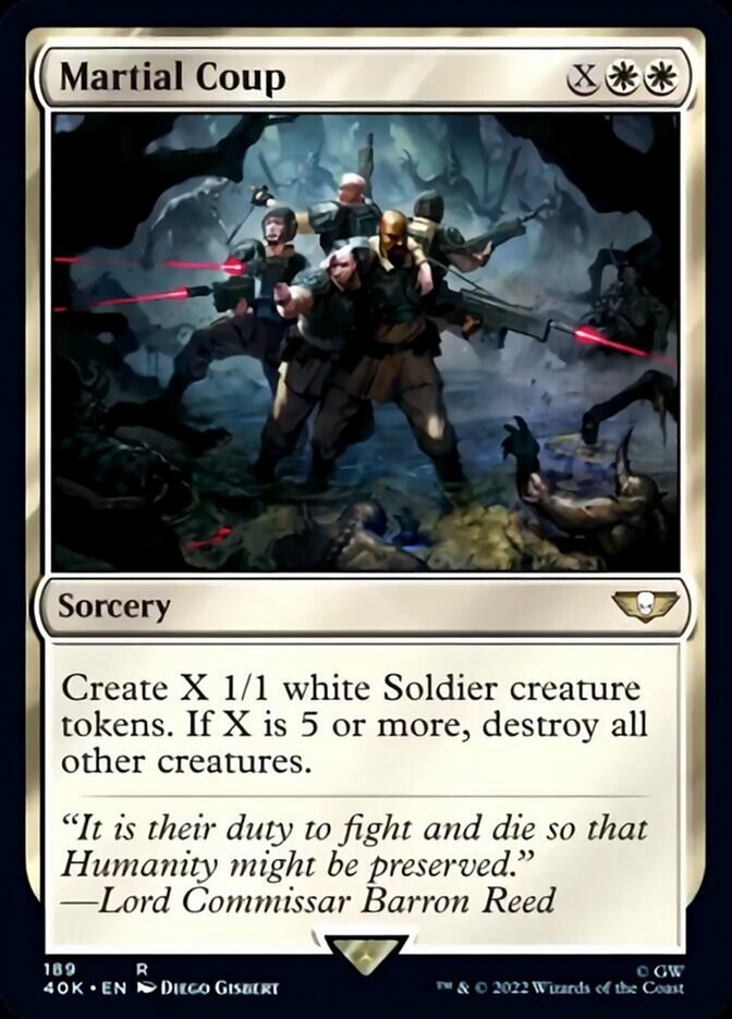 Martial Coup [Universes Beyond: Warhammer 40,000] | Local Legends