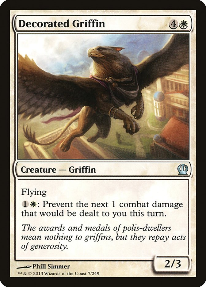 Decorated Griffin [Theros] | Local Legends