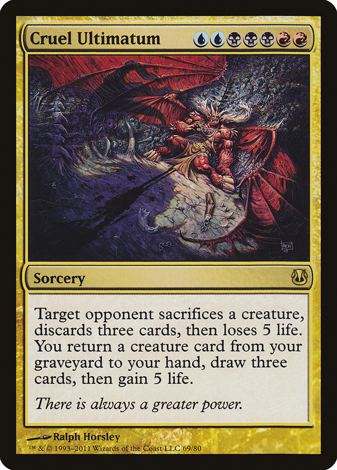 Cruel Ultimatum [Duel Decks: Ajani vs. Nicol Bolas] | Local Legends