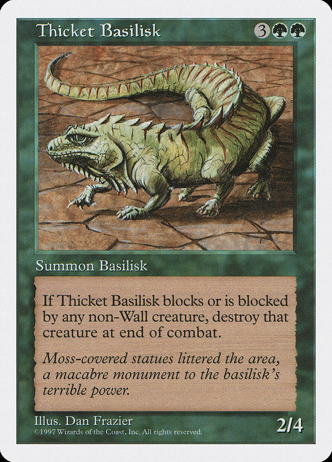 Thicket Basilisk [Fifth Edition] | Local Legends