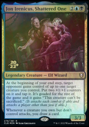 Jon Irenicus, Shattered One [Commander Legends: Battle for Baldur's Gate Prerelease Promos] | Golgari Games