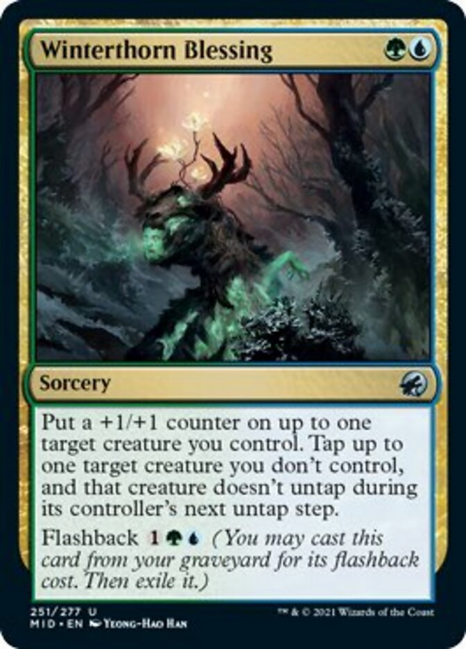 Winterthorn Blessing [Innistrad: Midnight Hunt] | Golgari Games