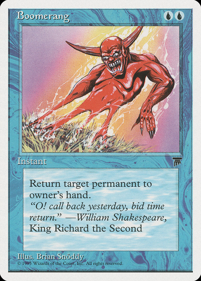 Boomerang [Chronicles] | Local Legends