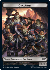 Food (10) // Orc Army (05) Double-Sided Token [The Lord of the Rings: Tales of Middle-Earth Tokens] | Golgari Games