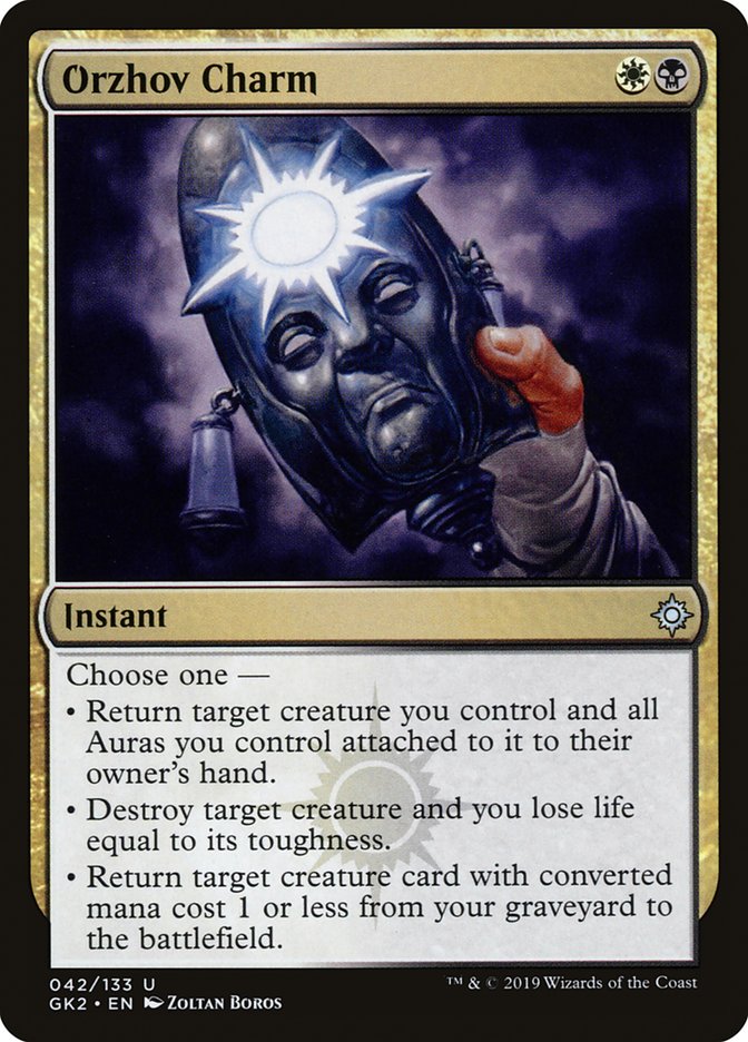 Orzhov Charm [Ravnica Allegiance Guild Kit] | Local Legends