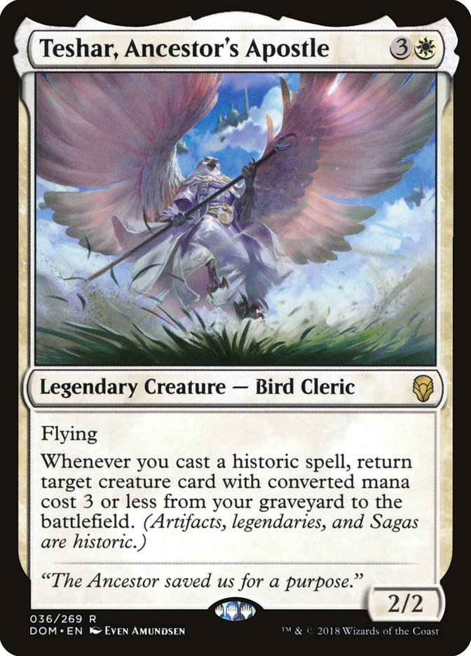 Teshar, Ancestor's Apostle [Dominaria] | Local Legends