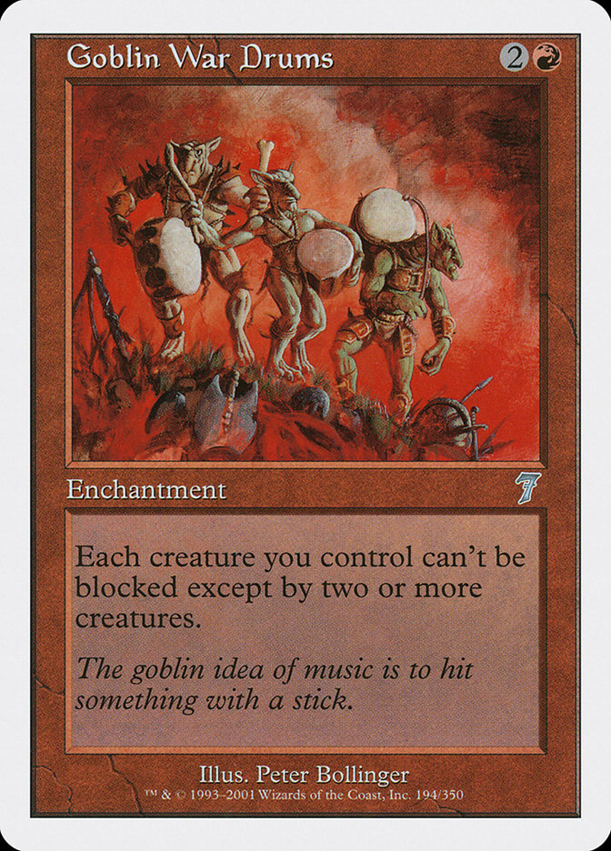 Goblin War Drums [Seventh Edition] | Local Legends