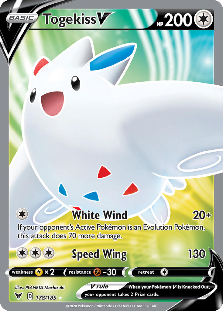 Togekiss V (178/185) [Sword & Shield: Vivid Voltage] | Golgari Games