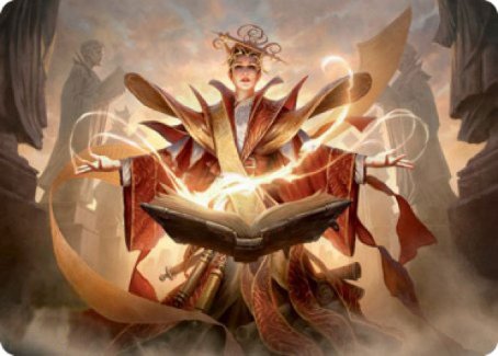 Augusta, Dean of Order Art Card [Strixhaven: School of Mages Art Series] | Local Legends