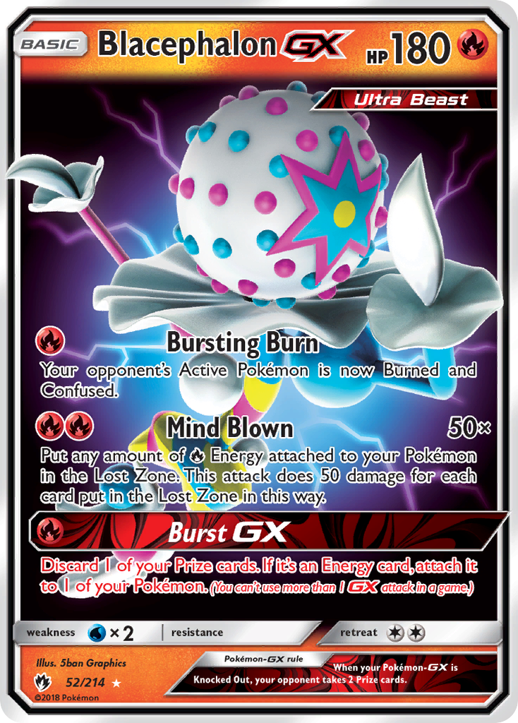 Blacephalon GX (52/214) [Sun & Moon: Lost Thunder] | Local Legends