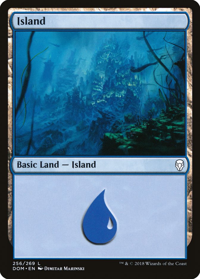 Island (256) [Dominaria] | Golgari Games