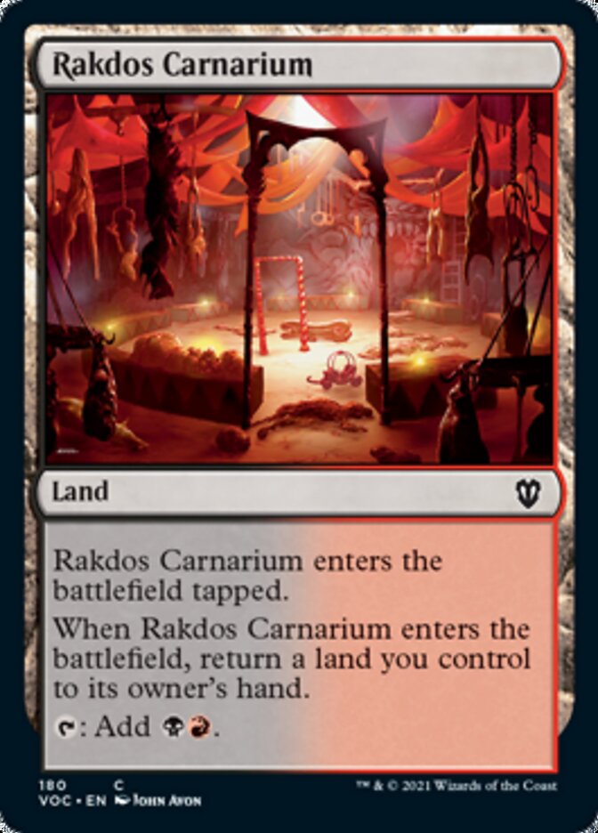 Rakdos Carnarium [Innistrad: Crimson Vow Commander] | Golgari Games