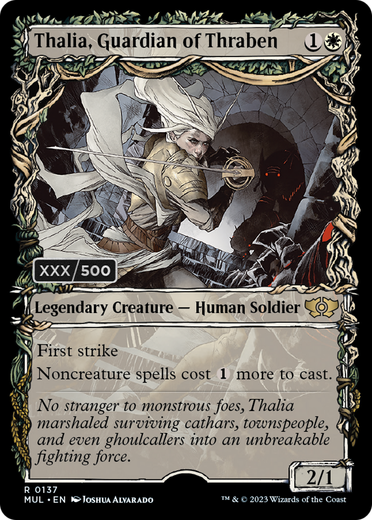 Thalia, Guardian of Thraben (Serialized) [Multiverse Legends] | Golgari Games