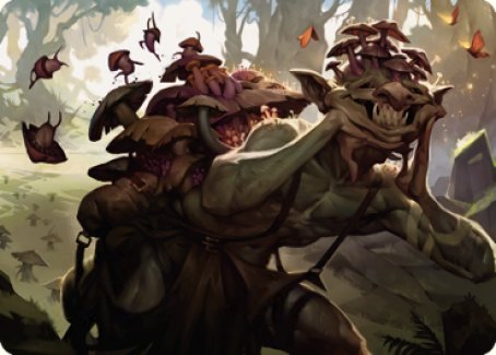Sprouting Goblin Art Card [Dominaria United Art Series] | Local Legends