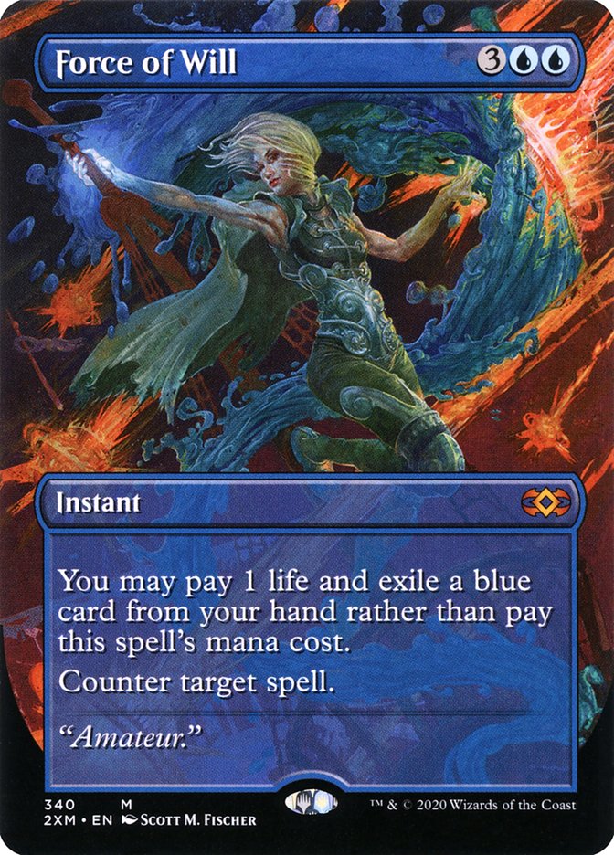 Force of Will (Toppers) [Double Masters] | Local Legends