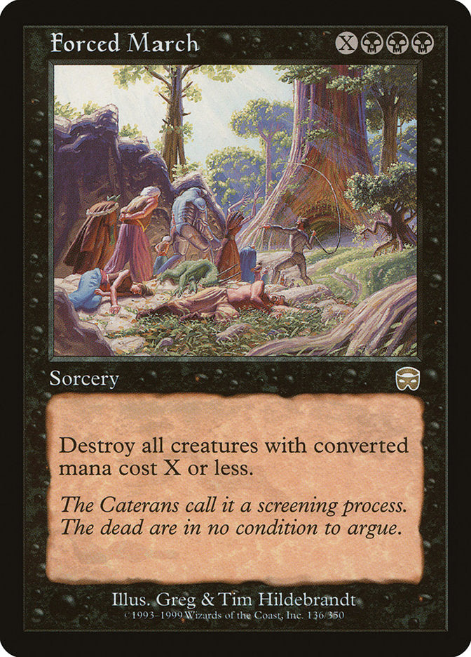 Forced March [Mercadian Masques] | Local Legends