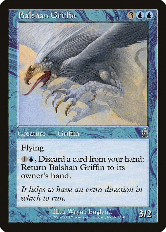 Balshan Griffin [Odyssey] | Golgari Games