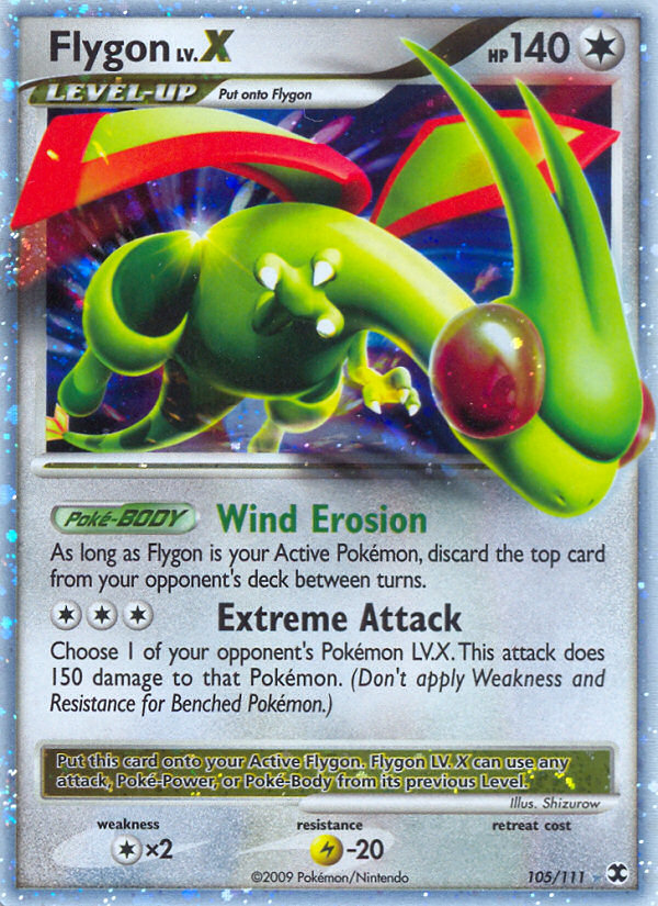 Flygon LV.X (105/111) [Platinum: Rising Rivals] | Golgari Games