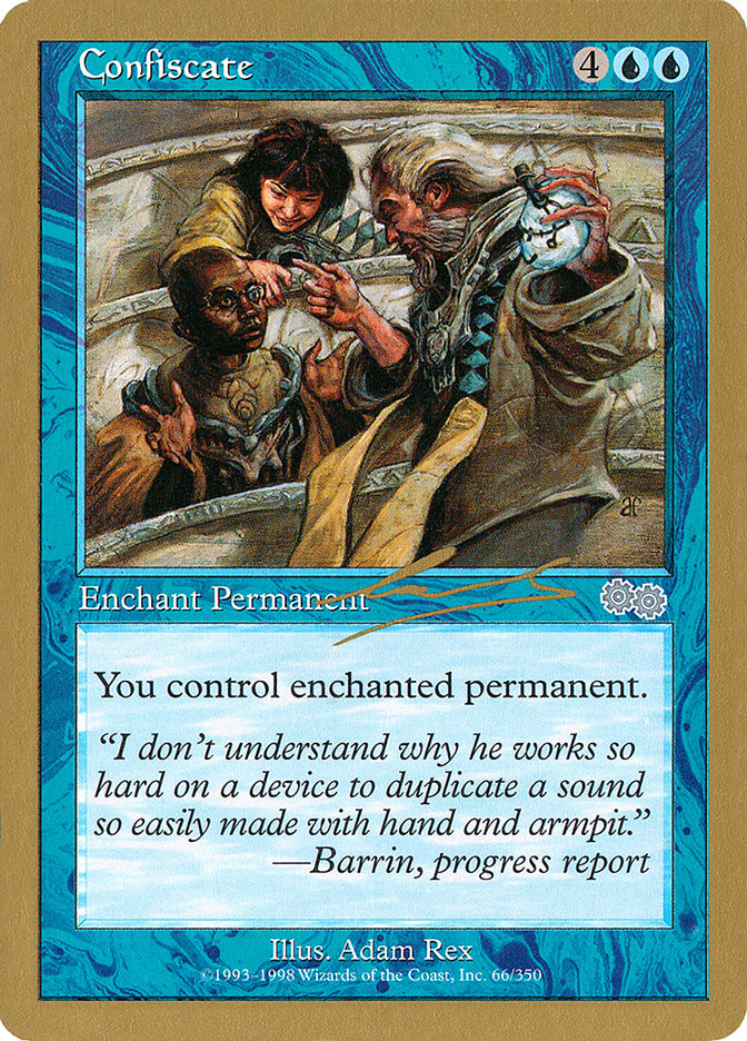 Confiscate (Nicolas Labarre) [World Championship Decks 2000] | Local Legends