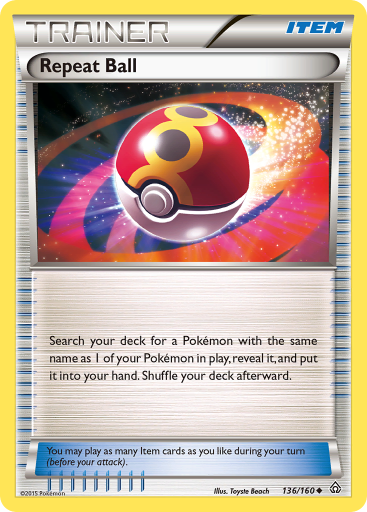 Repeat Ball (136/160) [XY: Primal Clash] | Golgari Games