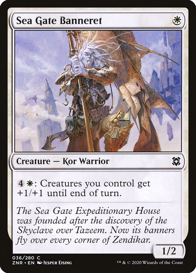 Sea Gate Banneret [Zendikar Rising] | Local Legends