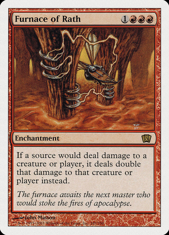 Furnace of Rath (Oversized) [Eighth Edition] | Local Legends