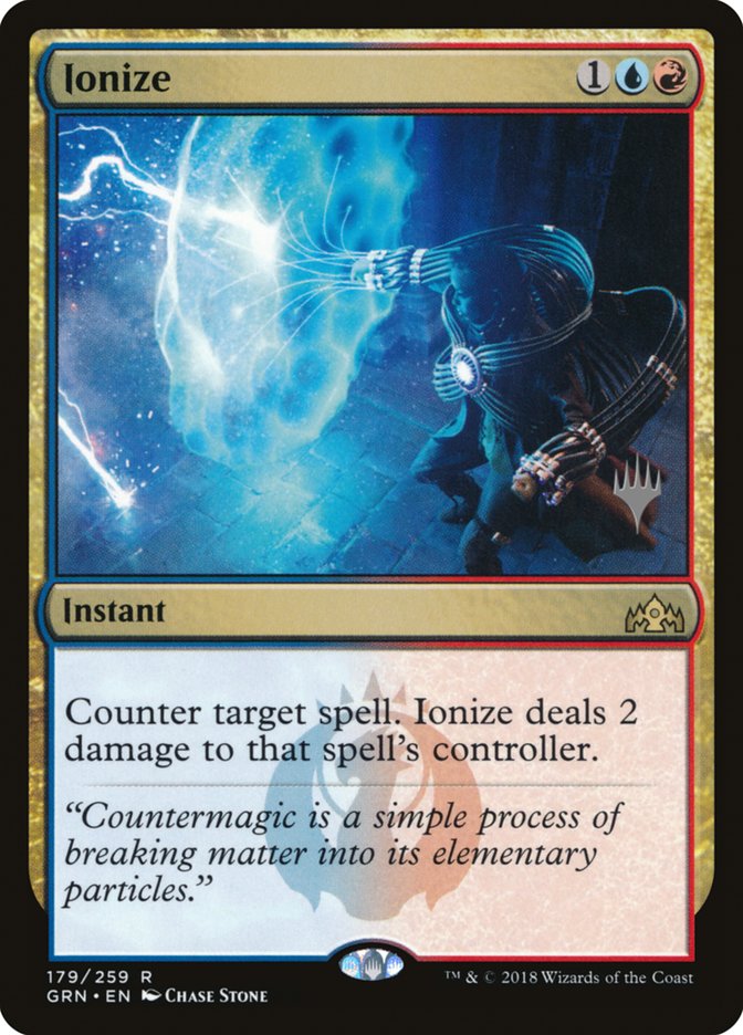Ionize (Promo Pack) [Guilds of Ravnica Promos] | Local Legends