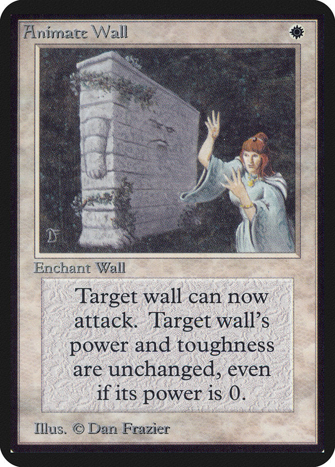 Animate Wall [Alpha Edition] | Golgari Games