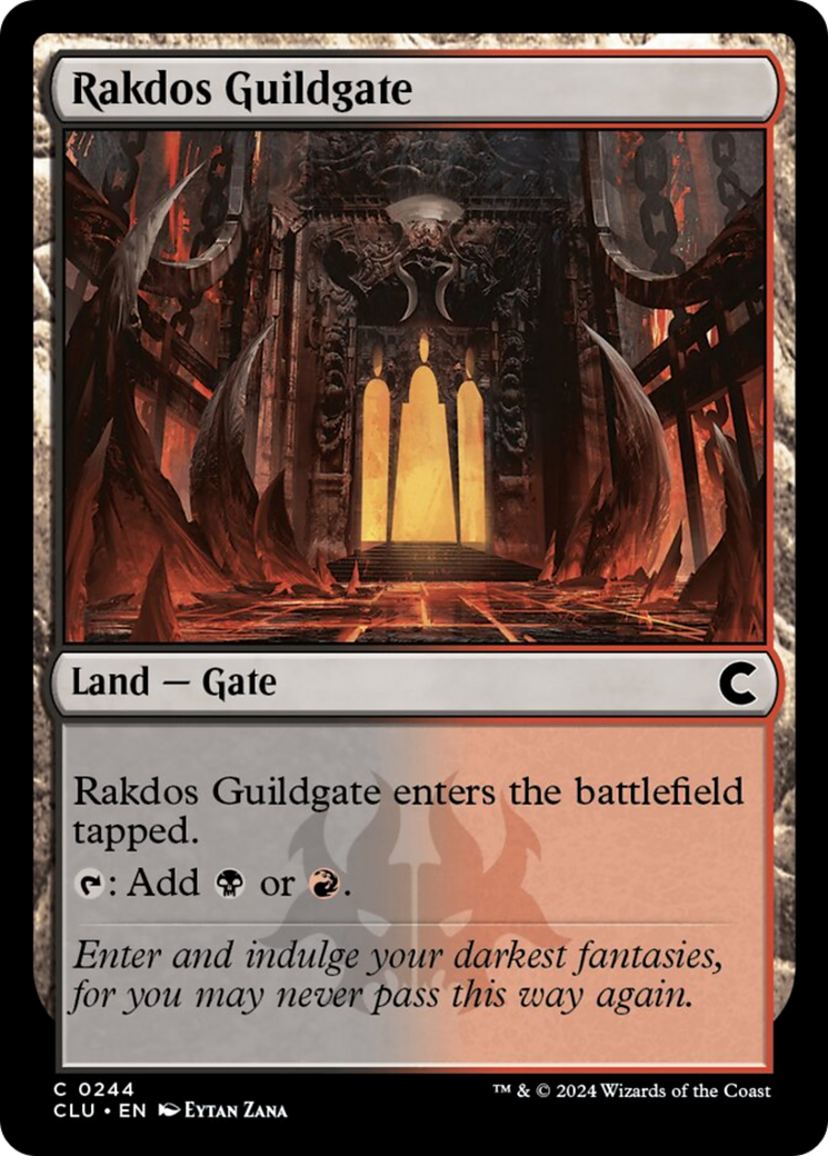 Rakdos Guildgate [Ravnica: Clue Edition] | Local Legends