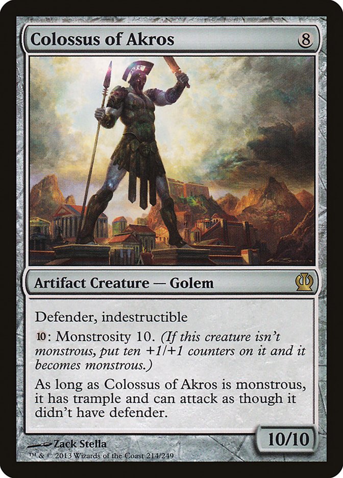 Colossus of Akros [Theros] | Golgari Games