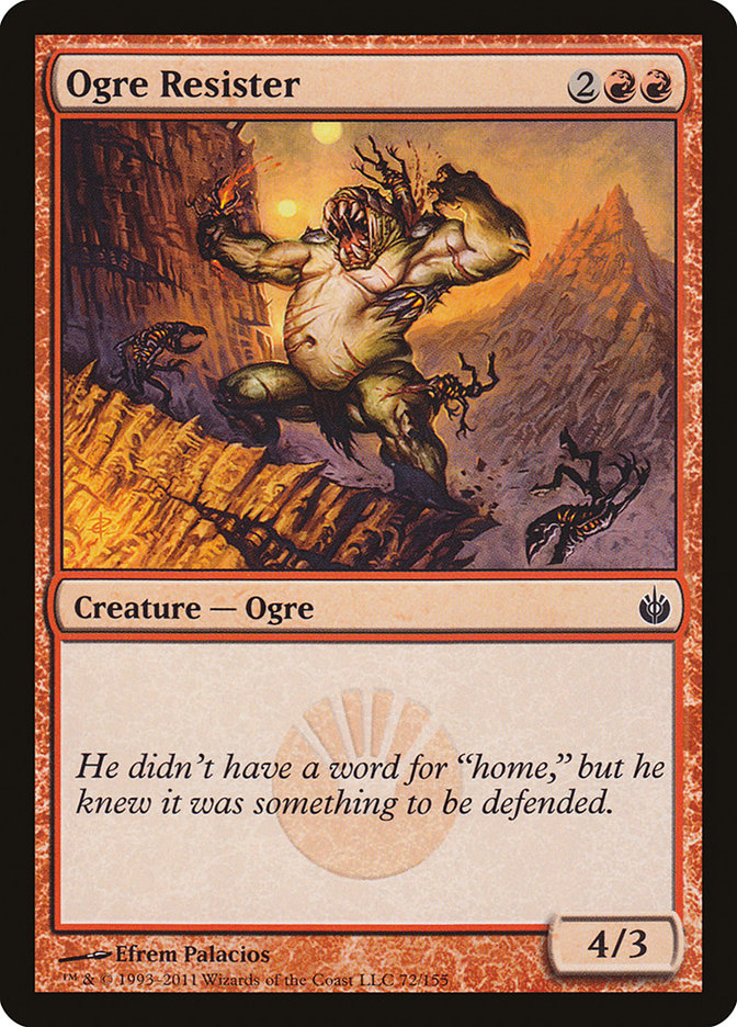 Ogre Resister [Mirrodin Besieged] | Golgari Games