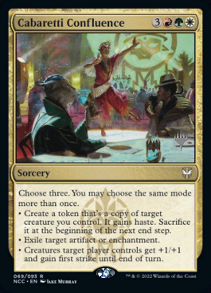Cabaretti Confluence (Promo Pack) [Streets of New Capenna Commander Promos] | Local Legends
