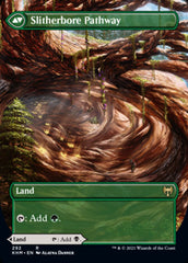 Darkbore Pathway // Slitherbore Pathway (Borderless Alternate Art) [Kaldheim] | Local Legends