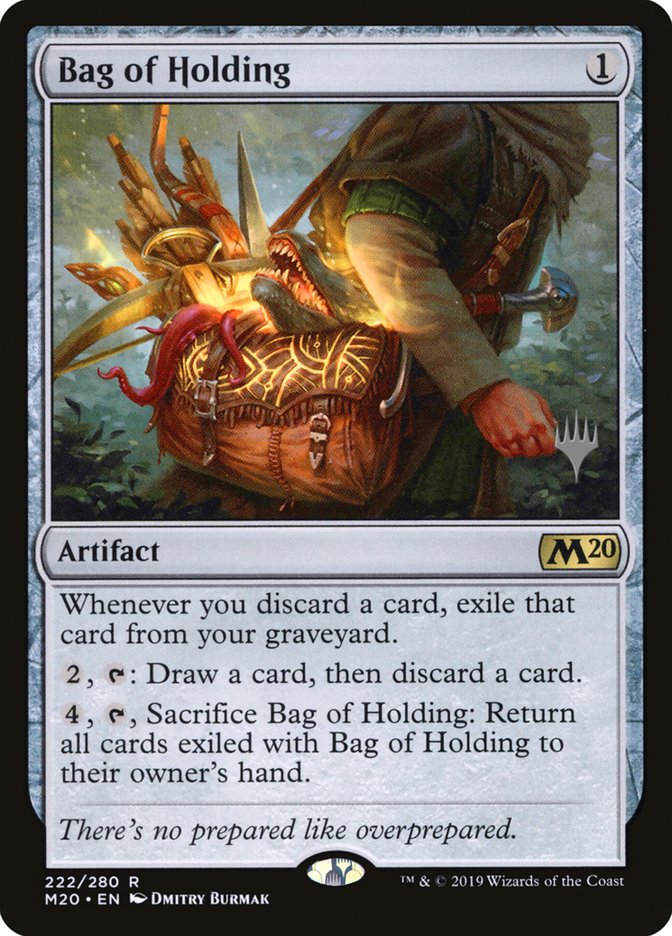 Bag of Holding (Promo Pack) [Core Set 2020 Promos] | Golgari Games