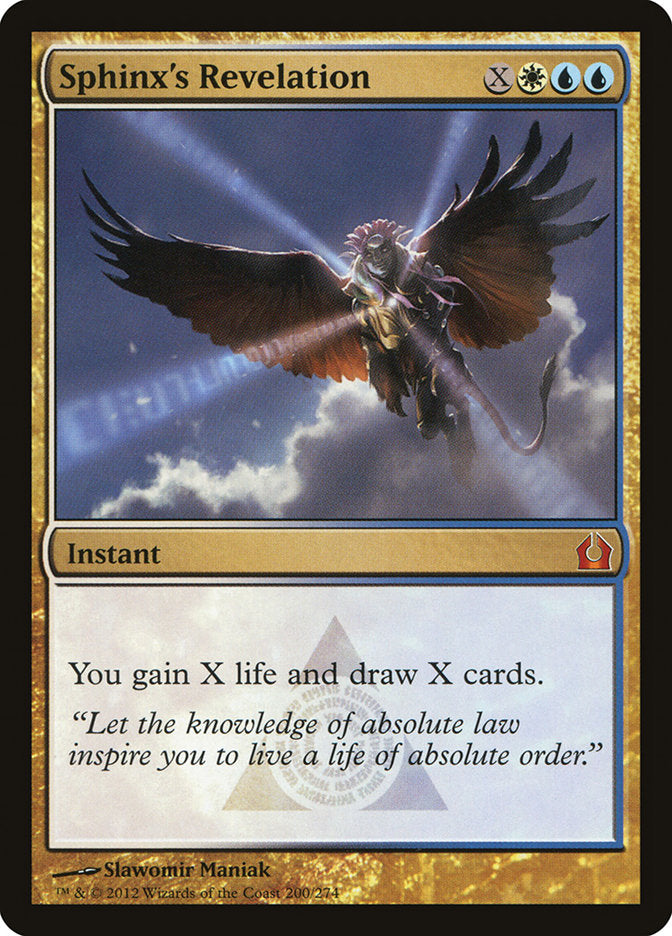 Sphinx's Revelation [Return to Ravnica] | Local Legends