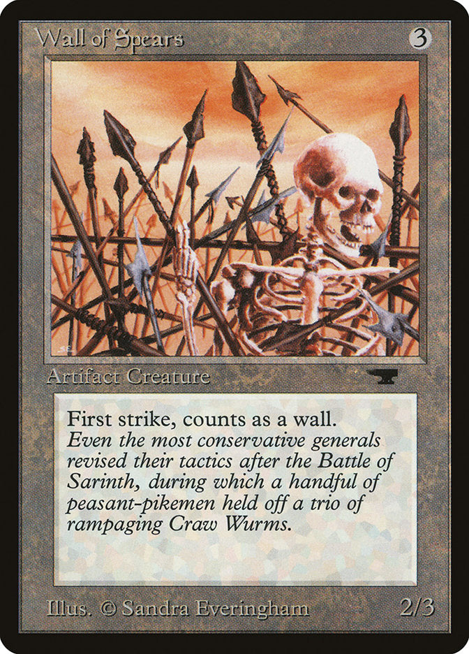 Wall of Spears [Antiquities] | Local Legends