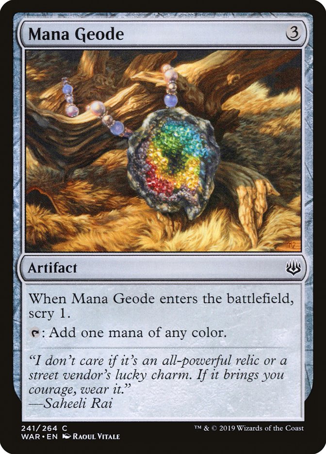 Mana Geode [War of the Spark] | Local Legends