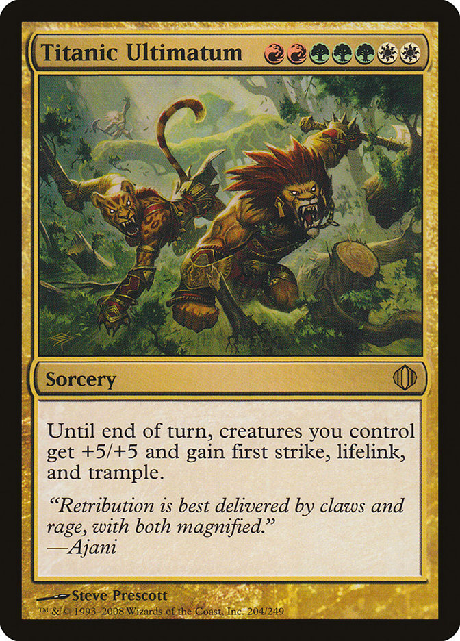 Titanic Ultimatum [Shards of Alara] | Local Legends