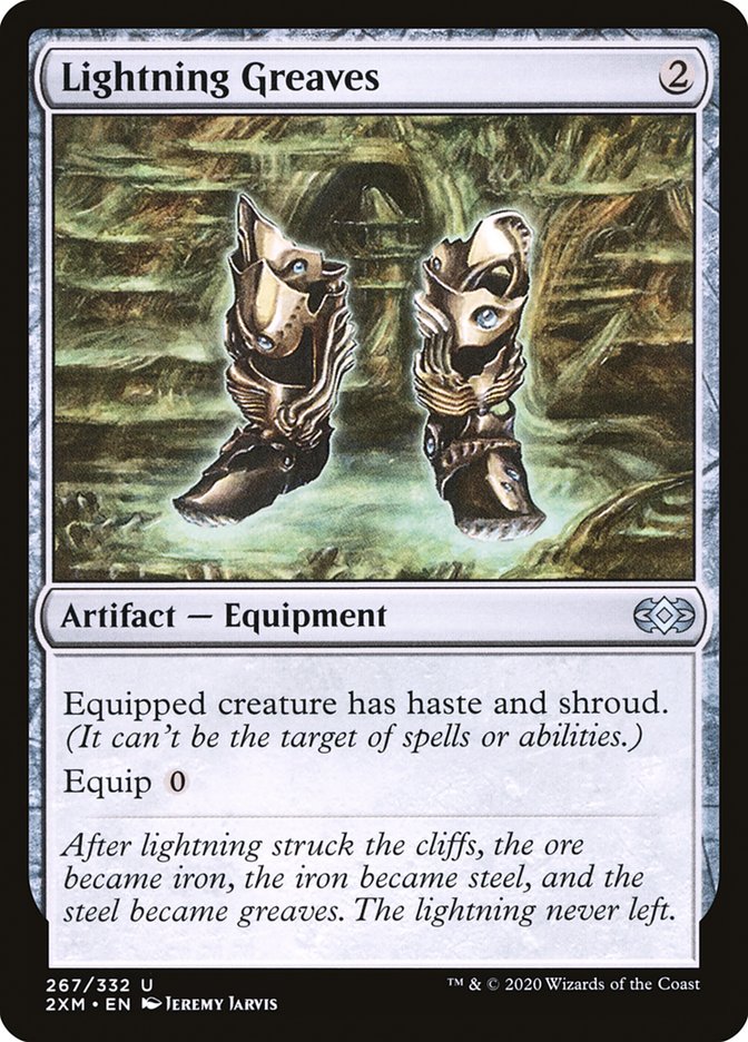 Lightning Greaves [Double Masters] | Local Legends