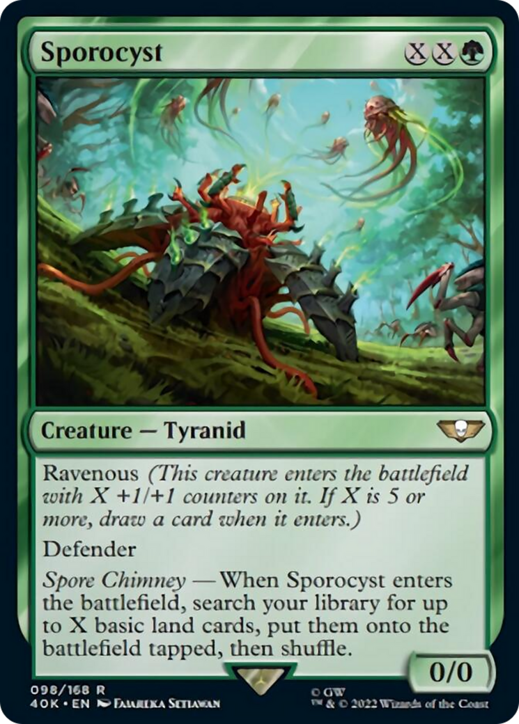 Sporocyst (Surge Foil) [Universes Beyond: Warhammer 40,000] | Local Legends
